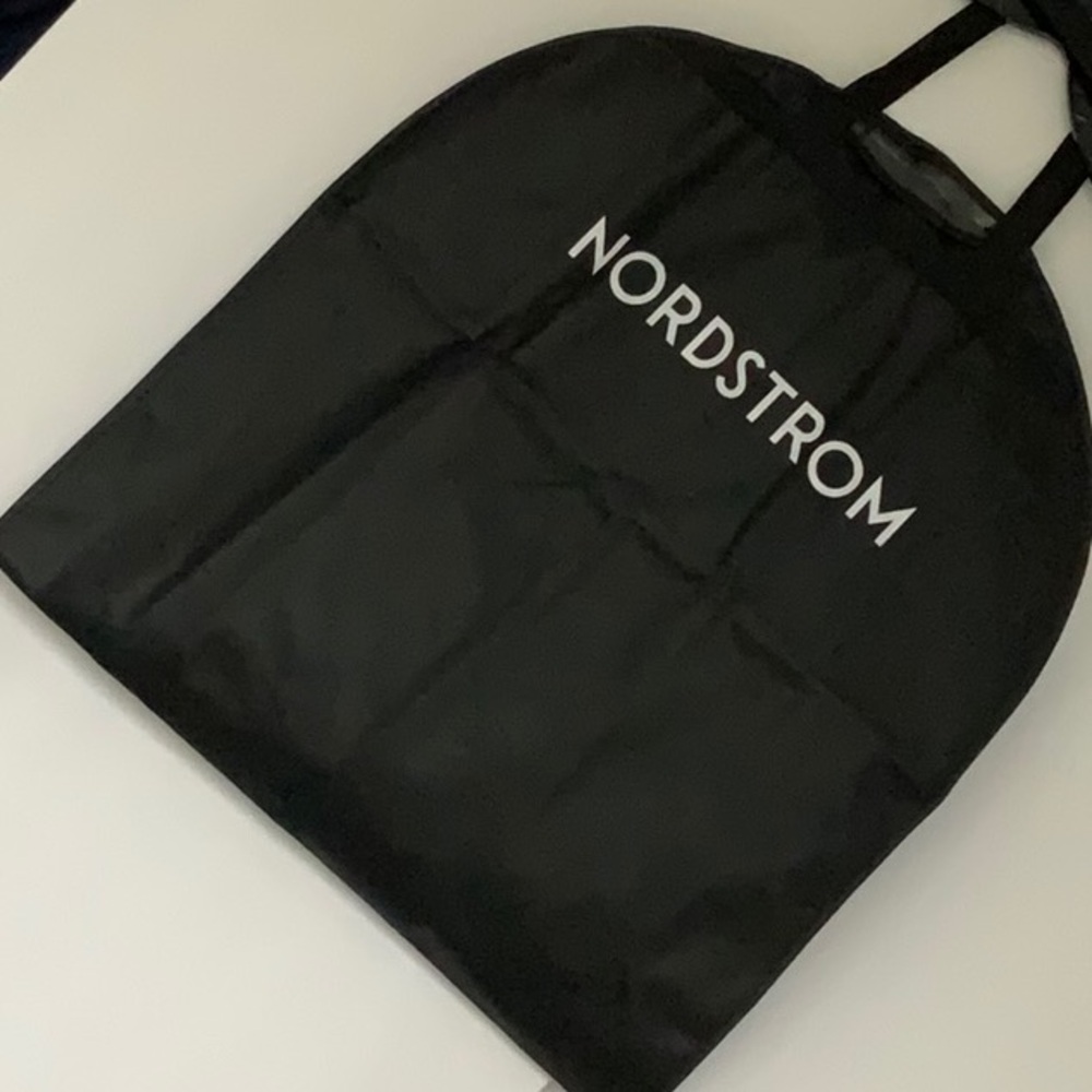 Nordstrom black garment dust bag BLACK Nordstrom garment bag